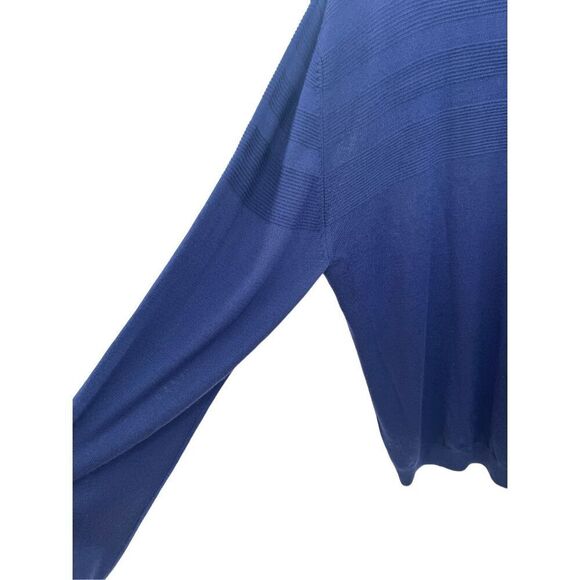 Cutterbuck sweater zip up navy blue size size XLT /TGL wool - Picture 4 of 6